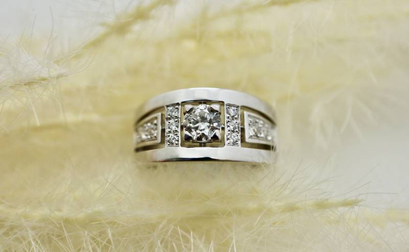 Bague artisanale sur mesure