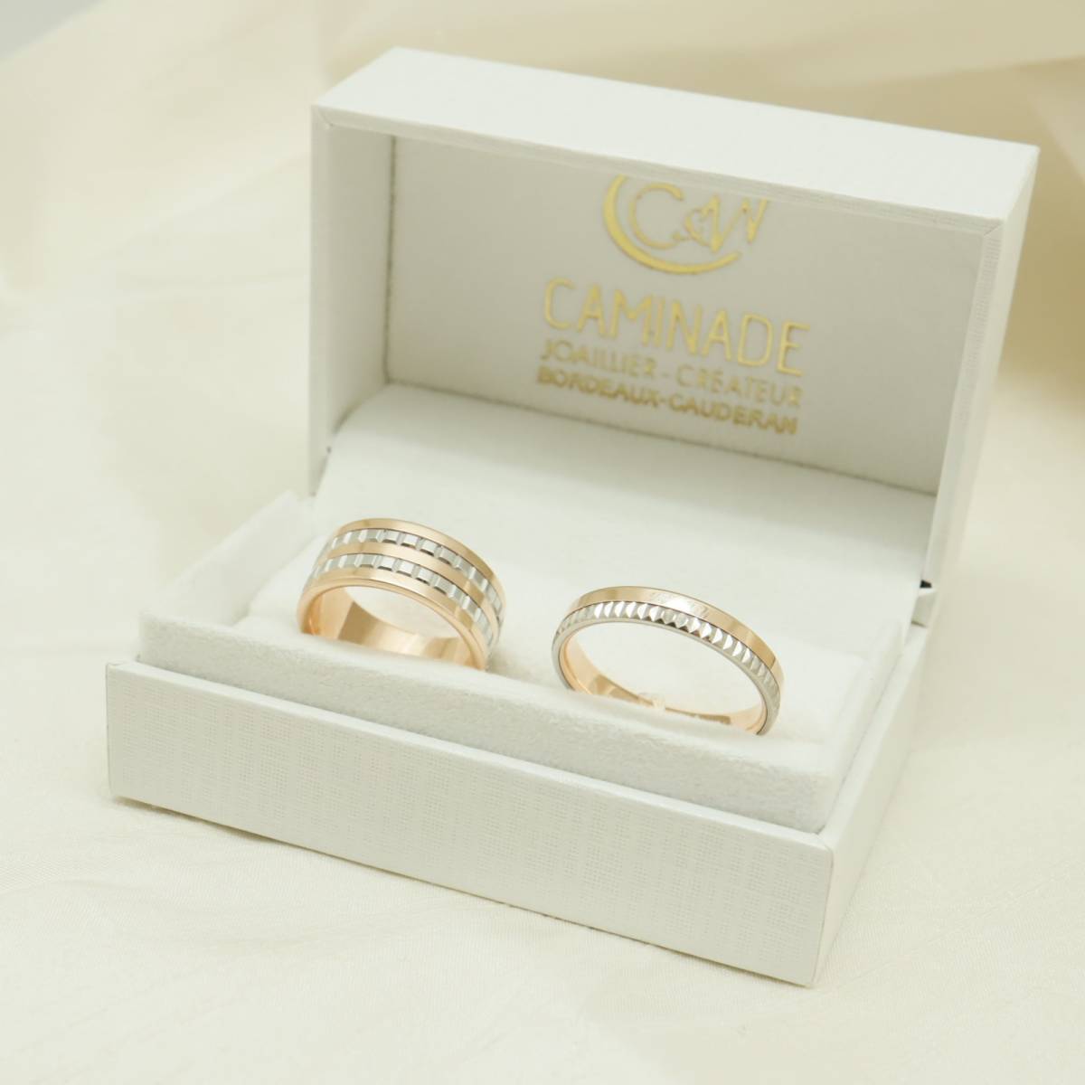 bagues mariages or et platine joaillerie 