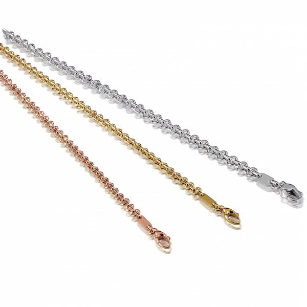 Or 18 carats Bordeaux Caudéran - or rose, or jaune et or blanc